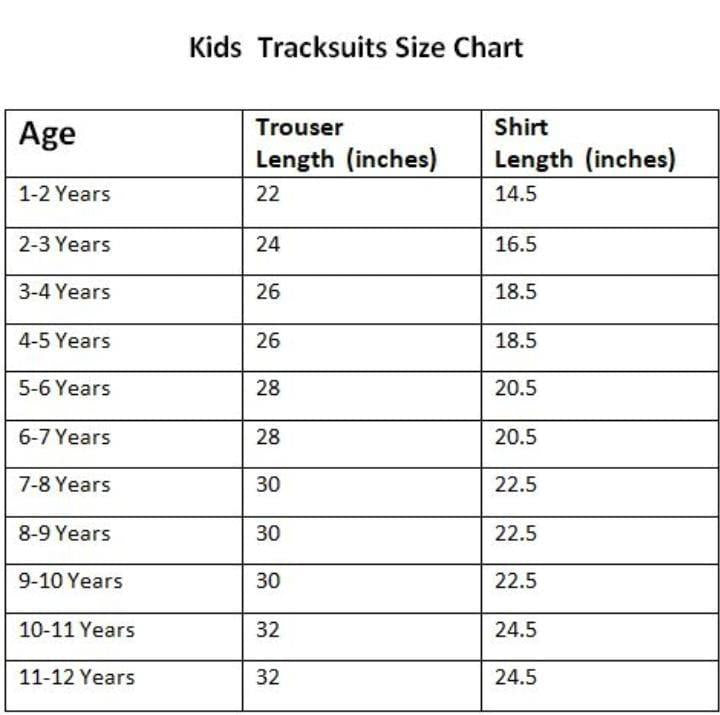 Tracksuits For Kids clothes Trouse Shirt