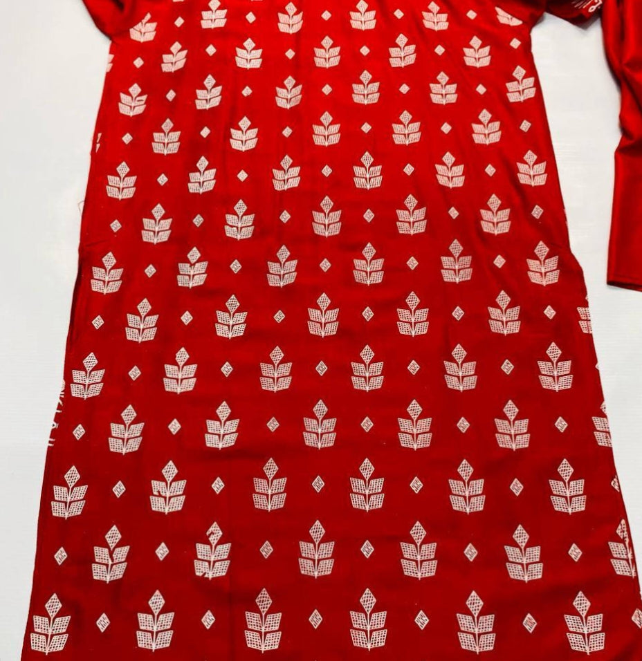 Premium Quality 2pc Women Stitched Print Linen Suit
