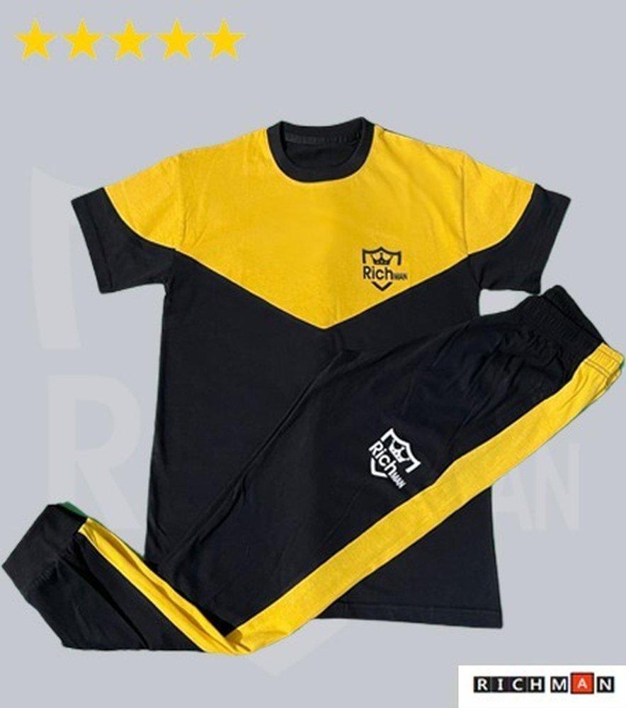 Mens 2pc Polyester Premium Tracksuit (TROUSER+SHIRT)