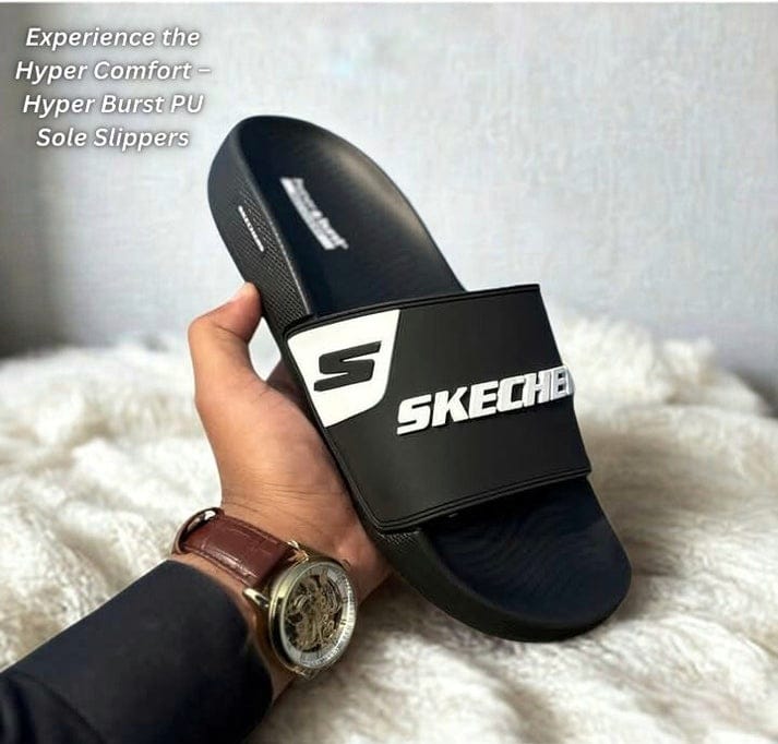 SKETCHER SLIDER BLACK MEN