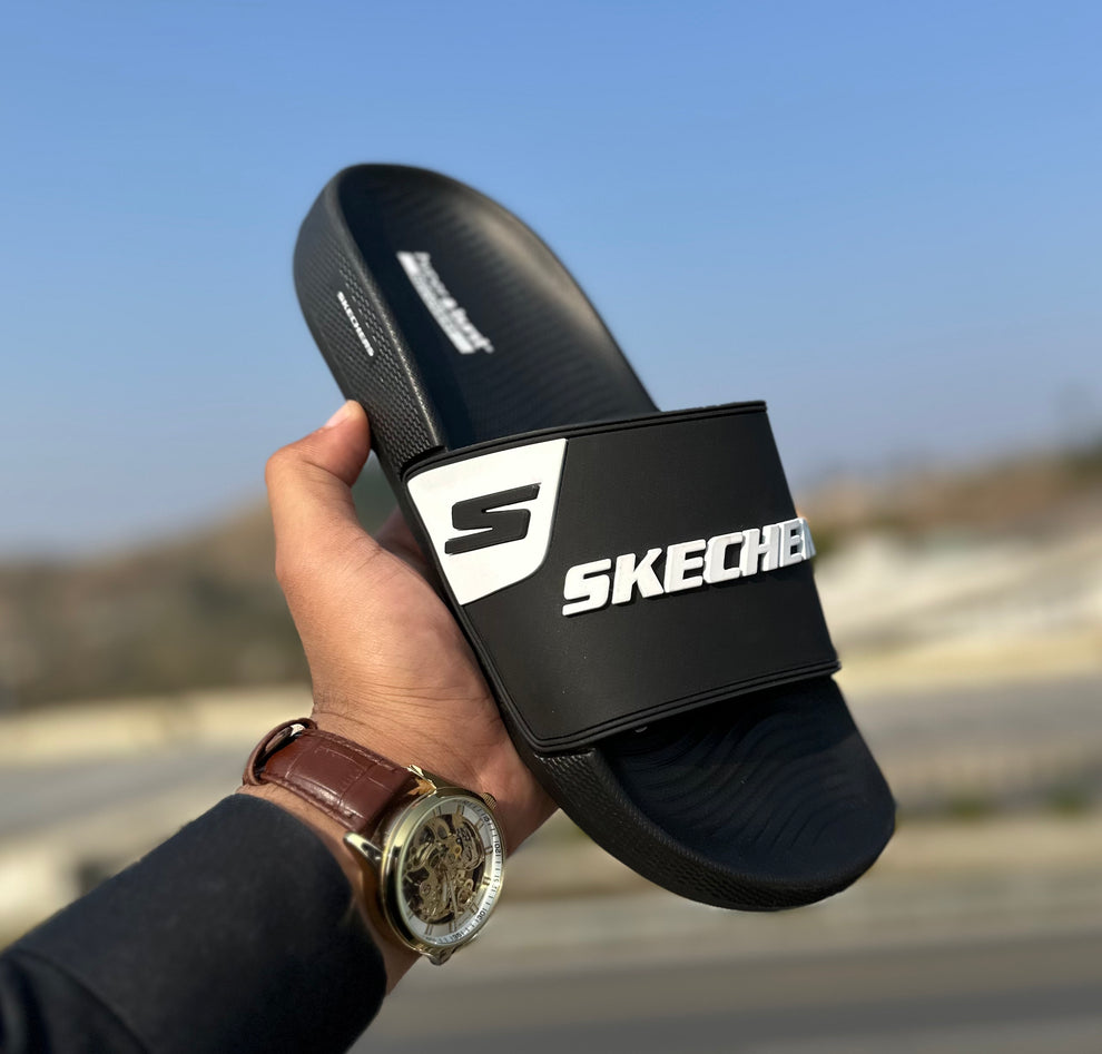 SKETCHER SLIDER BLACK MEN