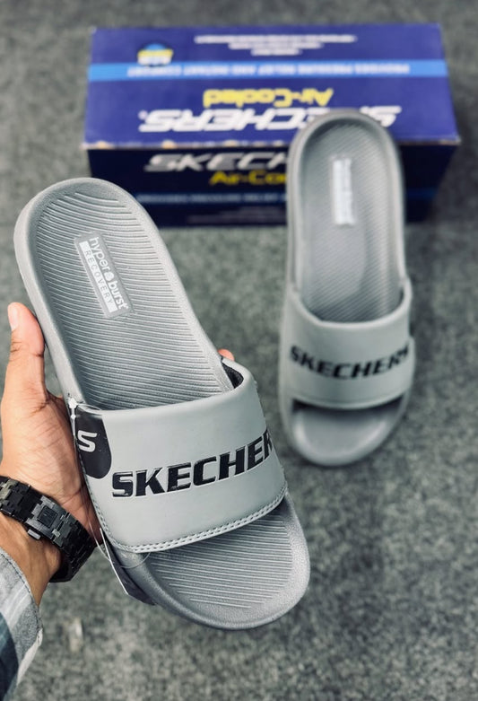 SKETCHER SLIDER BLACK Grey
